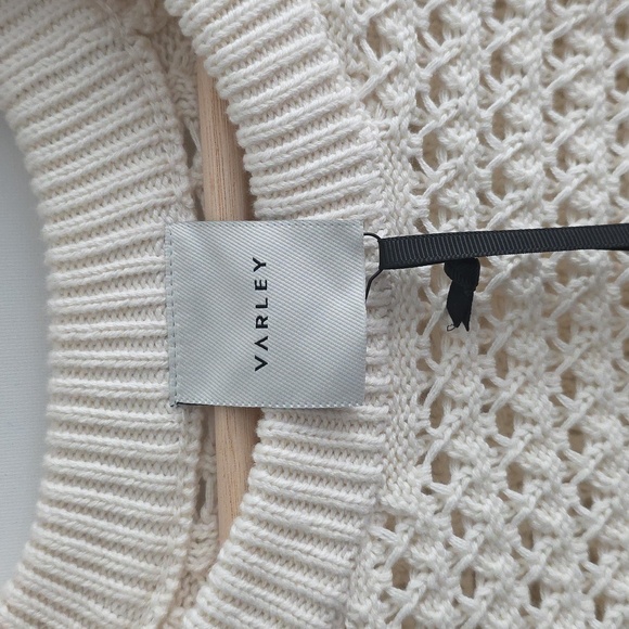 Varley Women's Cream Knit Sweater - Picture 5 of 6